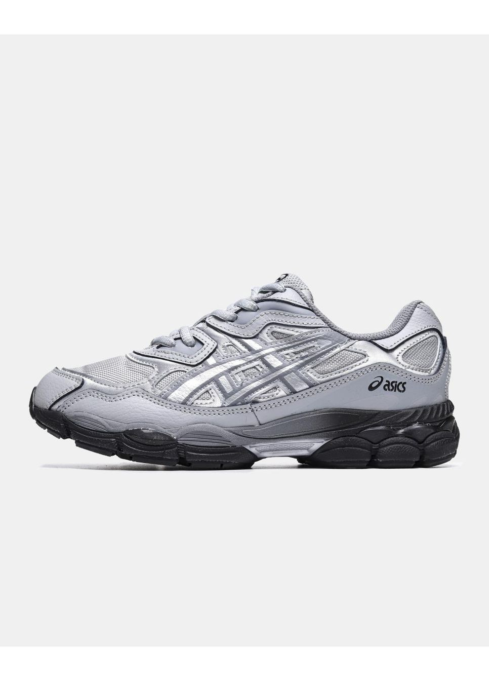 КРОССОВКИ ЖЕНСКИЕ ASICS GEL NYC MID GREY SHEET ROCK АСИКС ГЕЛЬ НЮК No Brand серые демисезоны (369387261)