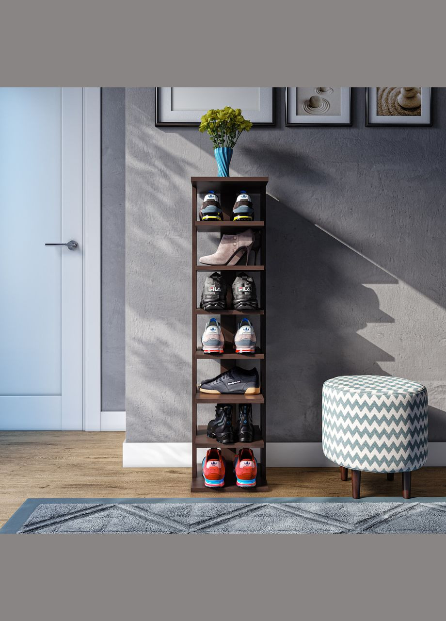 Подставка под обувь с полками Т-13 от Антрацит MORELI (335423398)