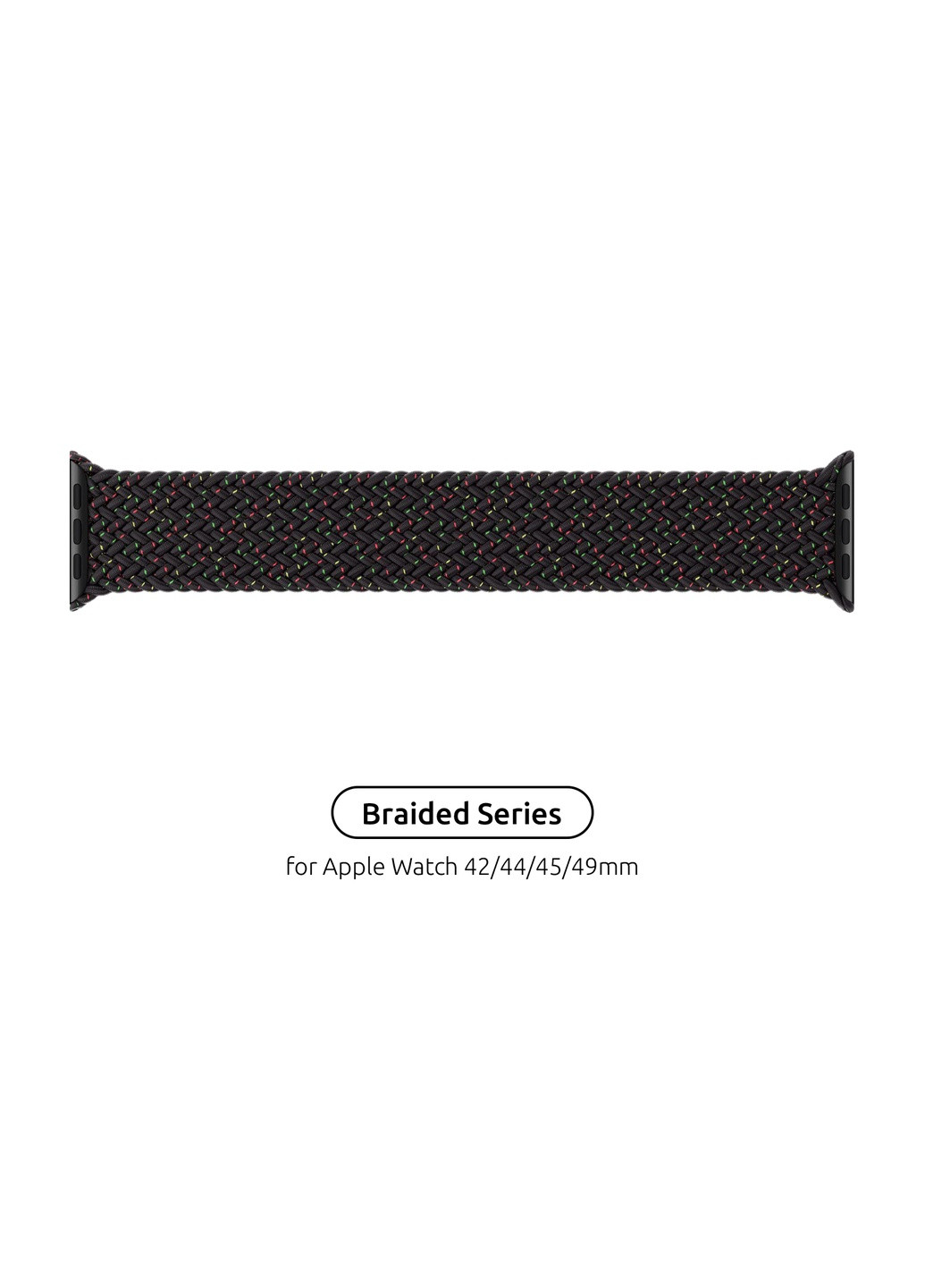 Ремешок Braided Solo Loop для Apple Watch 42/44/45/49mm Size 8 (160 mm) (ARM64908) ArmorStandart (259967574)