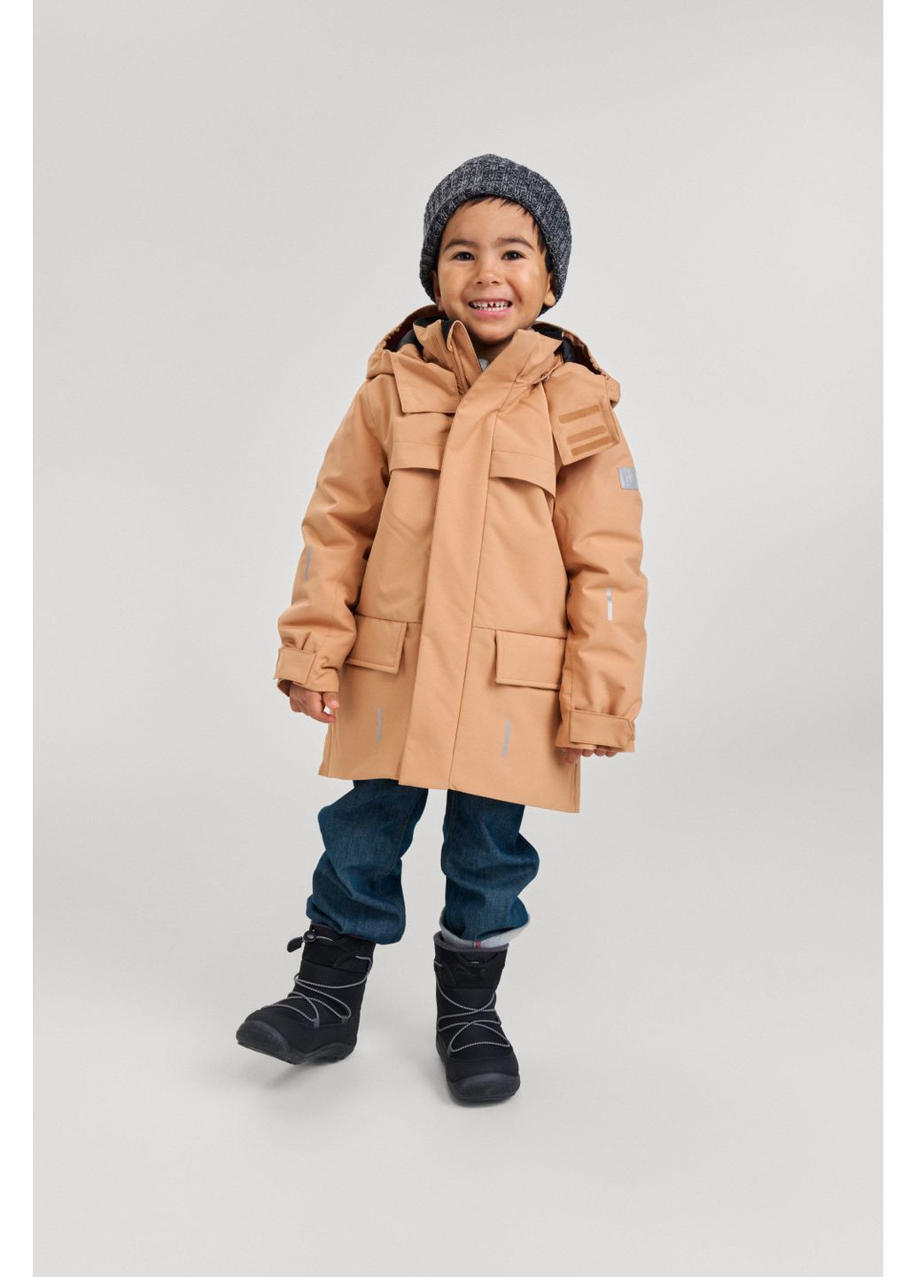 Бежева зимня куртка зимова reimatec Reima Kamuni