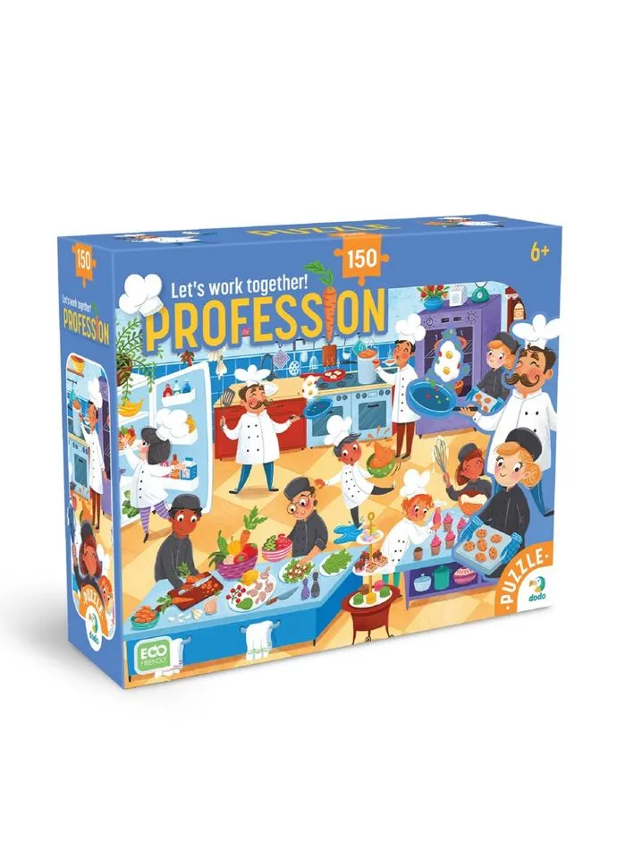 Пазл дитячий "Професії. Повар" 300700, 150 елементів DoDo Toys (389128785)