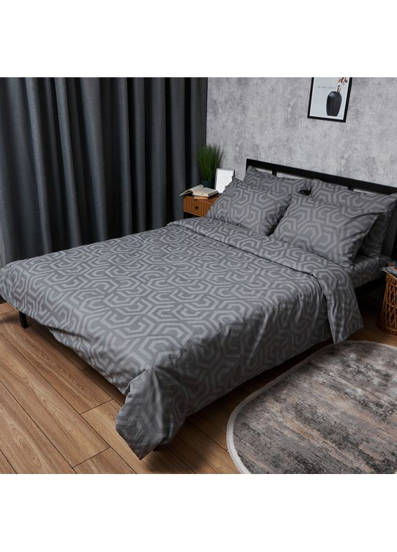 Комплект постельного белья Бязь Gold Люкс «» King Size 220x240 наволочки 2х40х60 (MS-820007210) Moon&Star Urban Style (356116568)