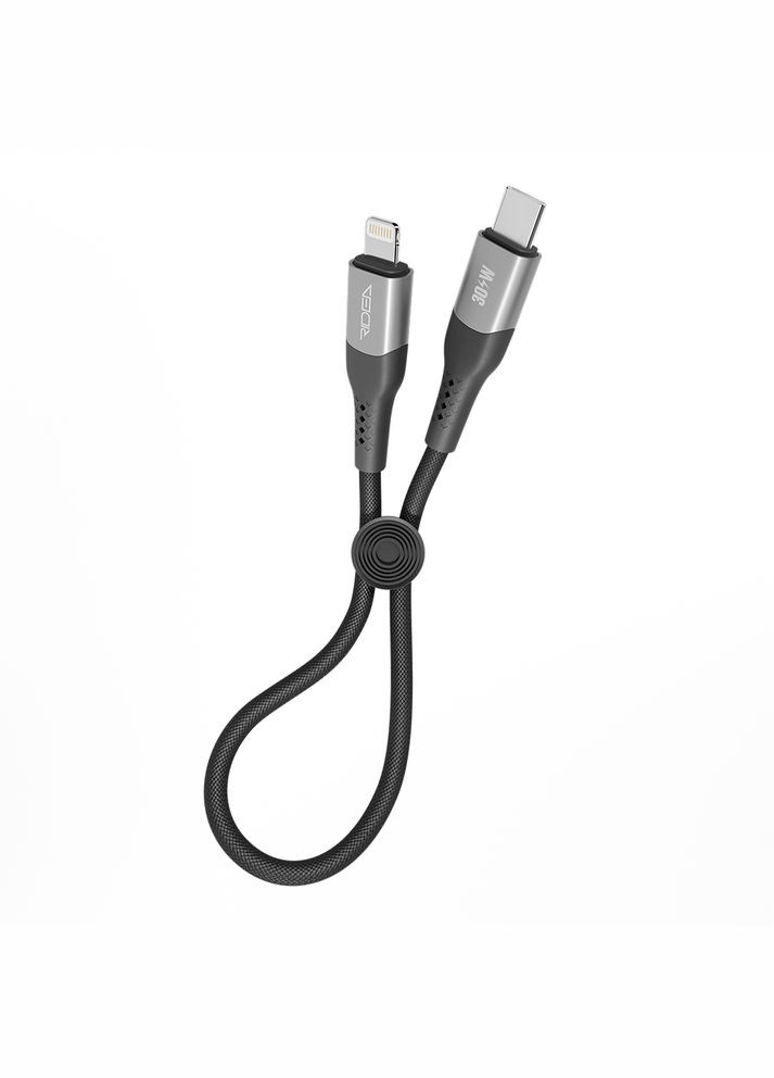 Кабель для зарядки Lightning Type-C для iphone / дріт, шнур тайп сі на лайтнінг зарядний кабель для айфона 0,25м Ridea (334298515)