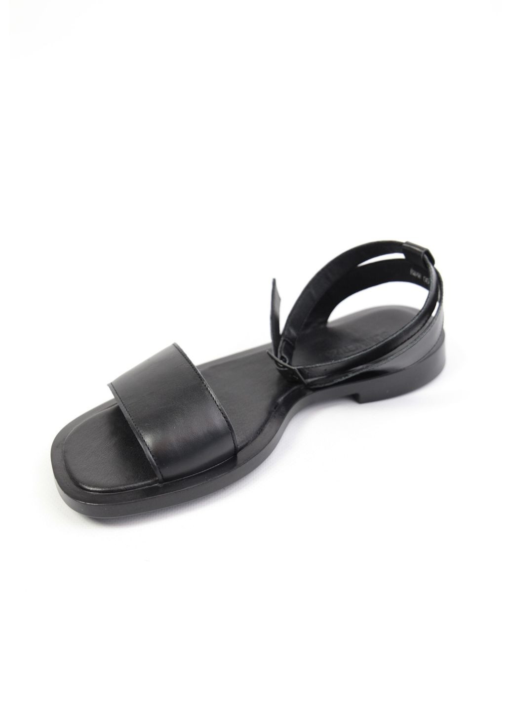 Черные босоножки Benito без застежки