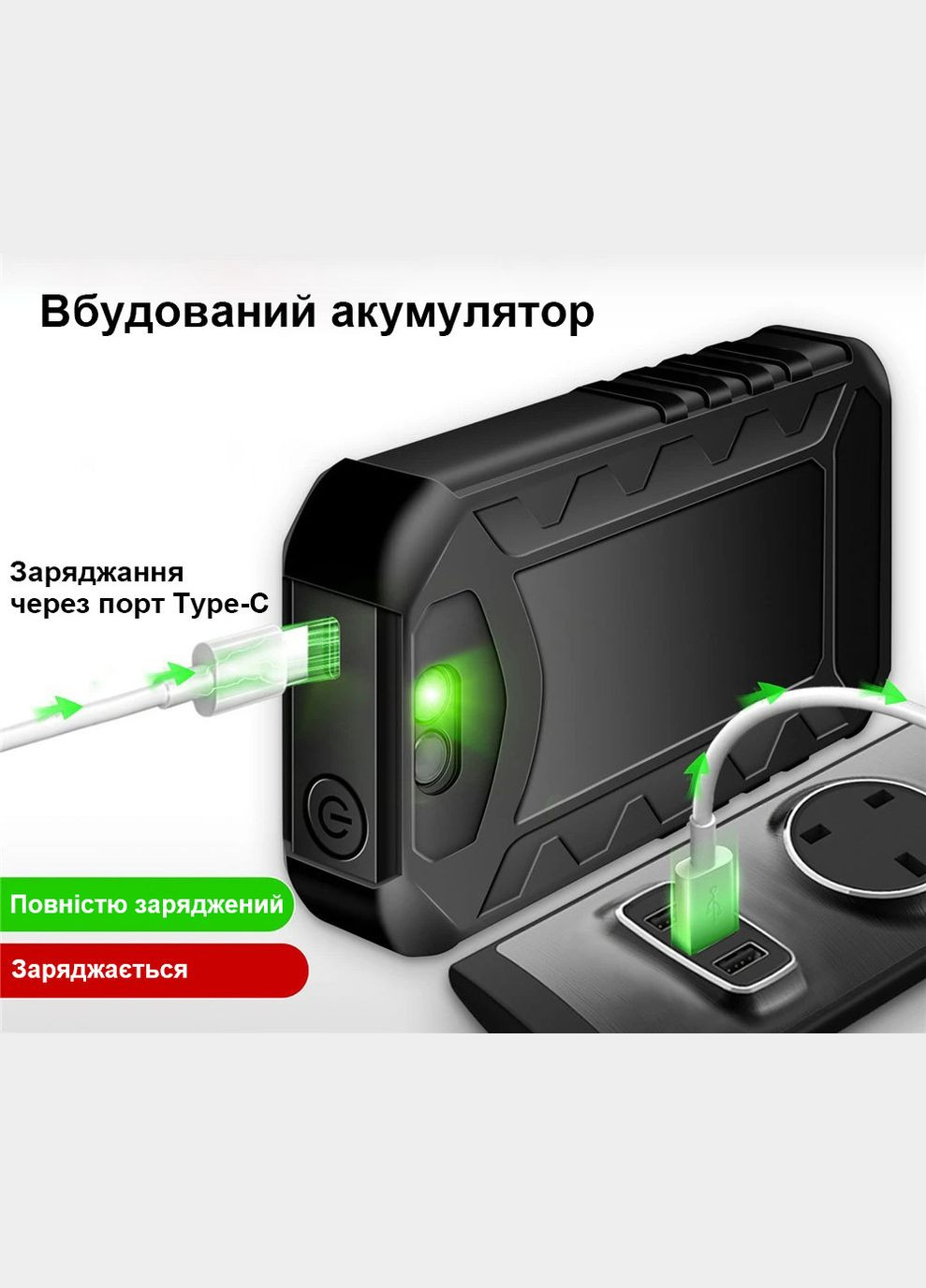 Автоматичний цифровий мультиметр 620C Black з вбудованим акумулятором Aneng (307148675)