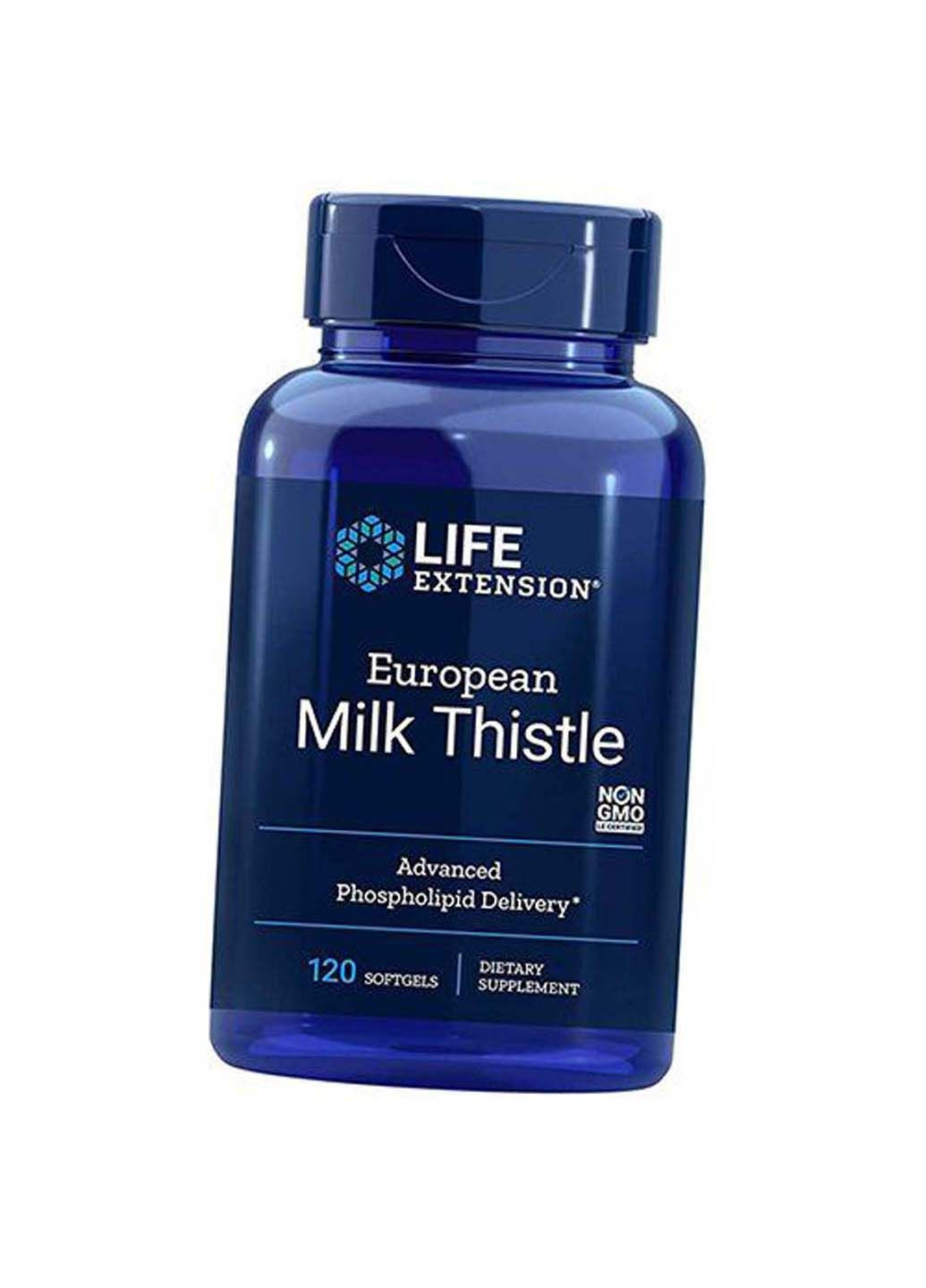 European Milk Thistle 120 гелкапс Life Extension (292710372)