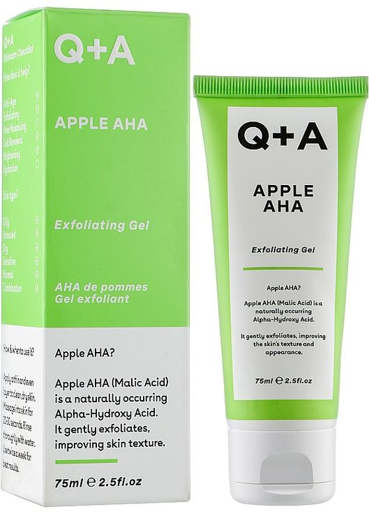 Отшелушивающий гель для лица Apple AHA Exfoliating Gel 75ml (911412-32375) Q+A (368648243)