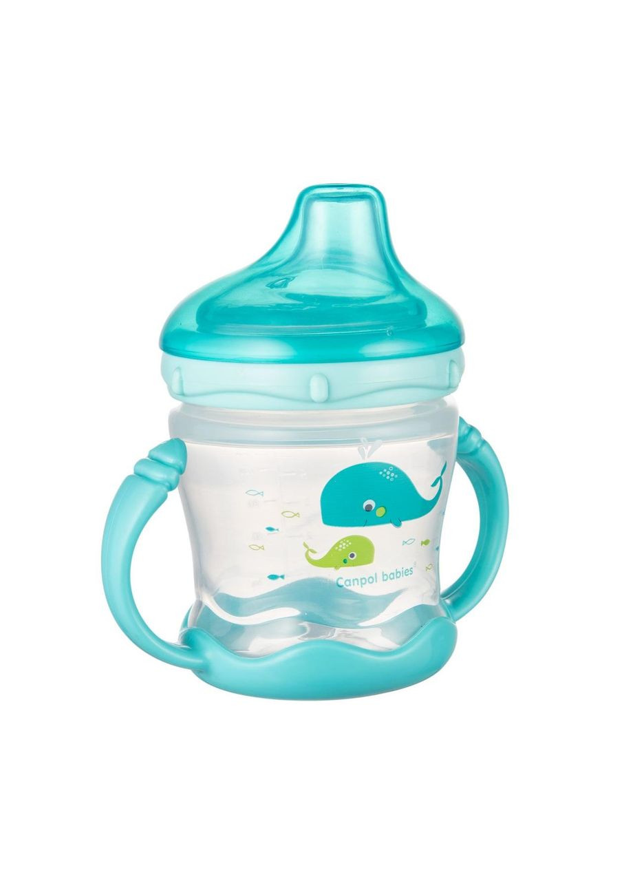 Кружка непроливайка "Sweet fun" 180 мл Синя Canpol Babies (314951117)