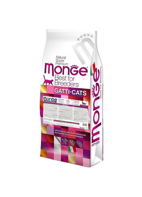 Adult Rich in Chicken - Сухой корм с курицей для взрослых кошек в возрасте от 1 года до 7 лет - 10 кг Monge (327071457)