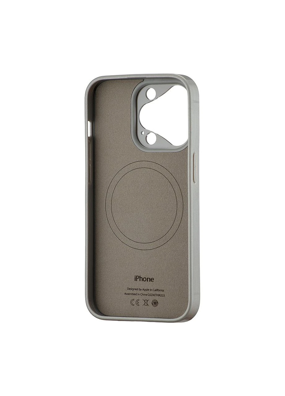 Чохол Glass MagSafe протиударний для iPhone 14 Pro сірий Case (370166493)