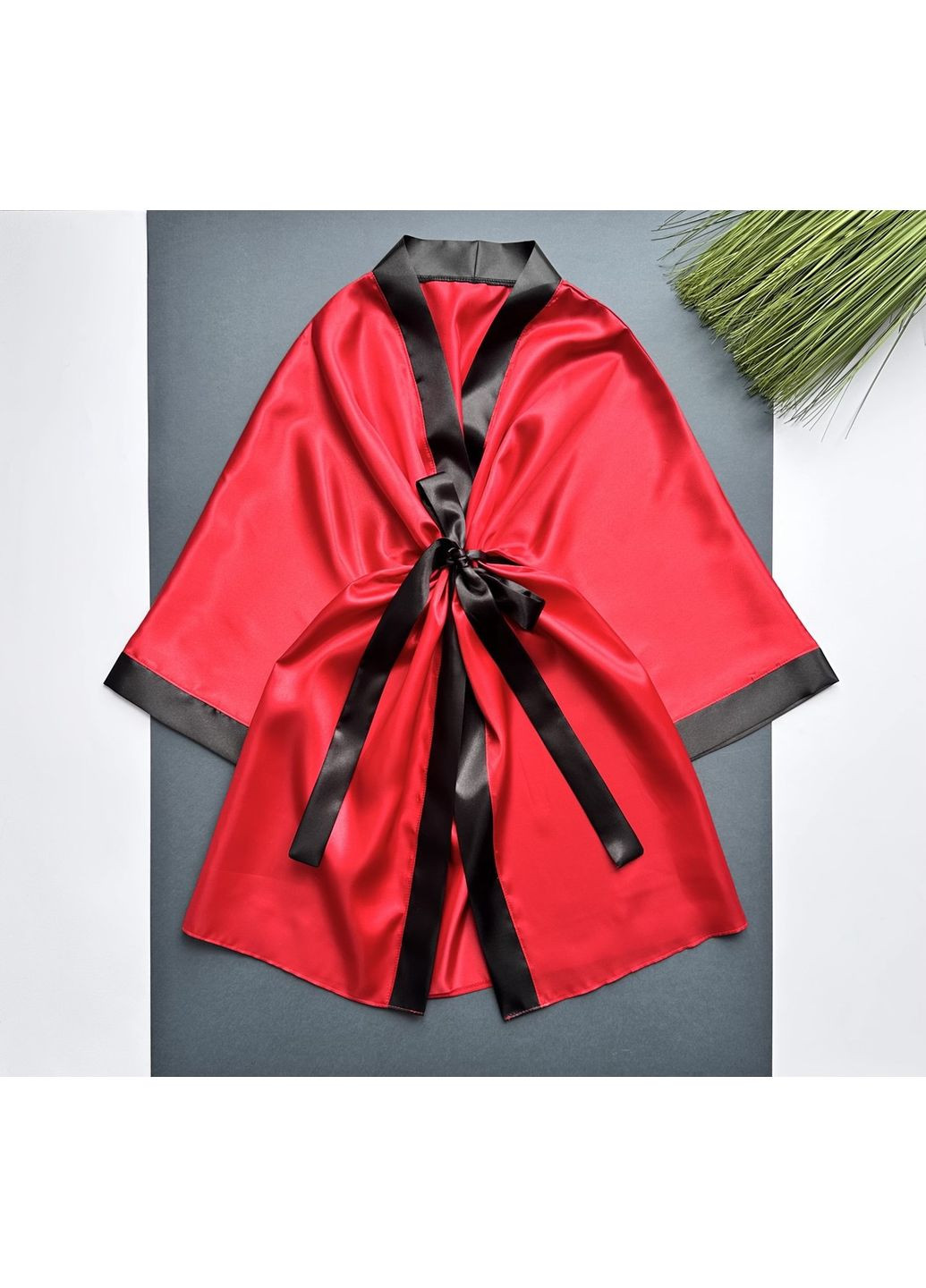 Женский атласный халат Exclusive (360406456)