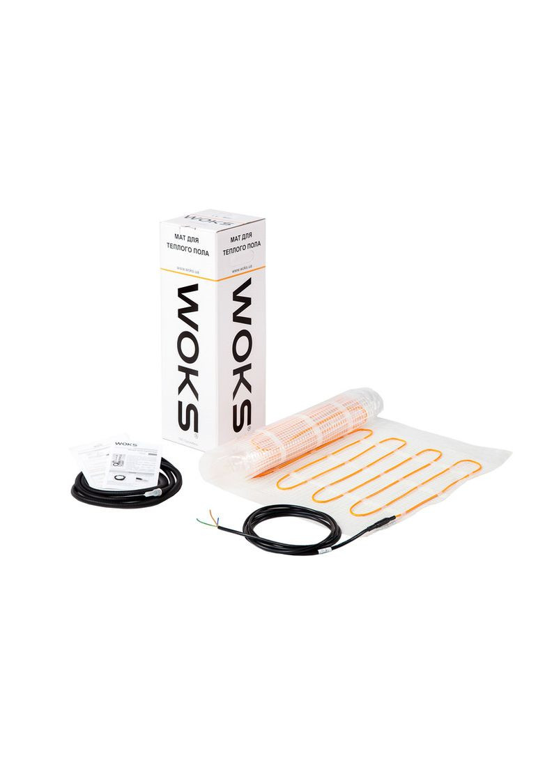Тепла підлога під плитку WoksMat 400 Вт - 2.5 м2 Woks (315762728)