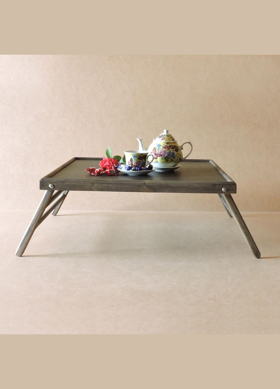 Столик-піднос для сніданку з дерева Вірджинія моріон (СТП-002011) No Brand (327865840)