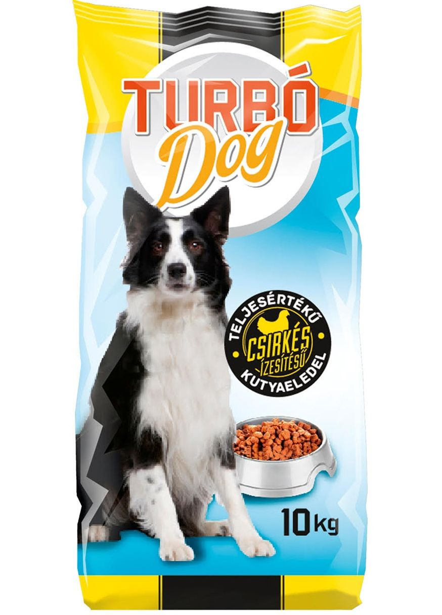Повнораціонний сухий корм для собак Chicken зі смаком курки 10 кг (5997328300040) Turbo Dog (279563642)