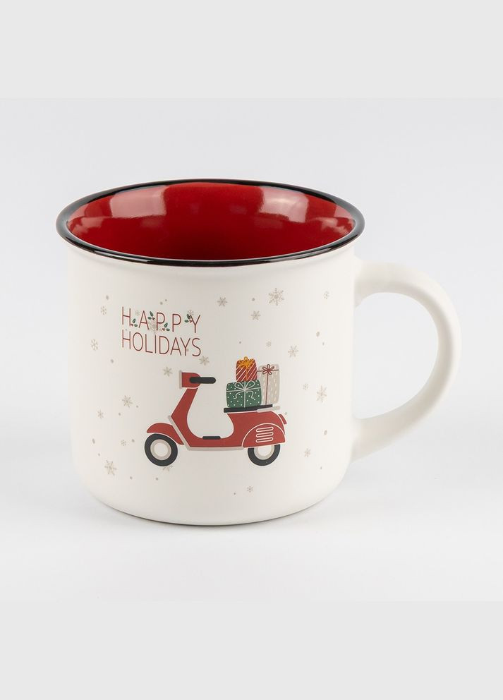 Набор чашек merry christmas, 380 мл 4 шт. 16035-010 керамика No Brand (346152694)