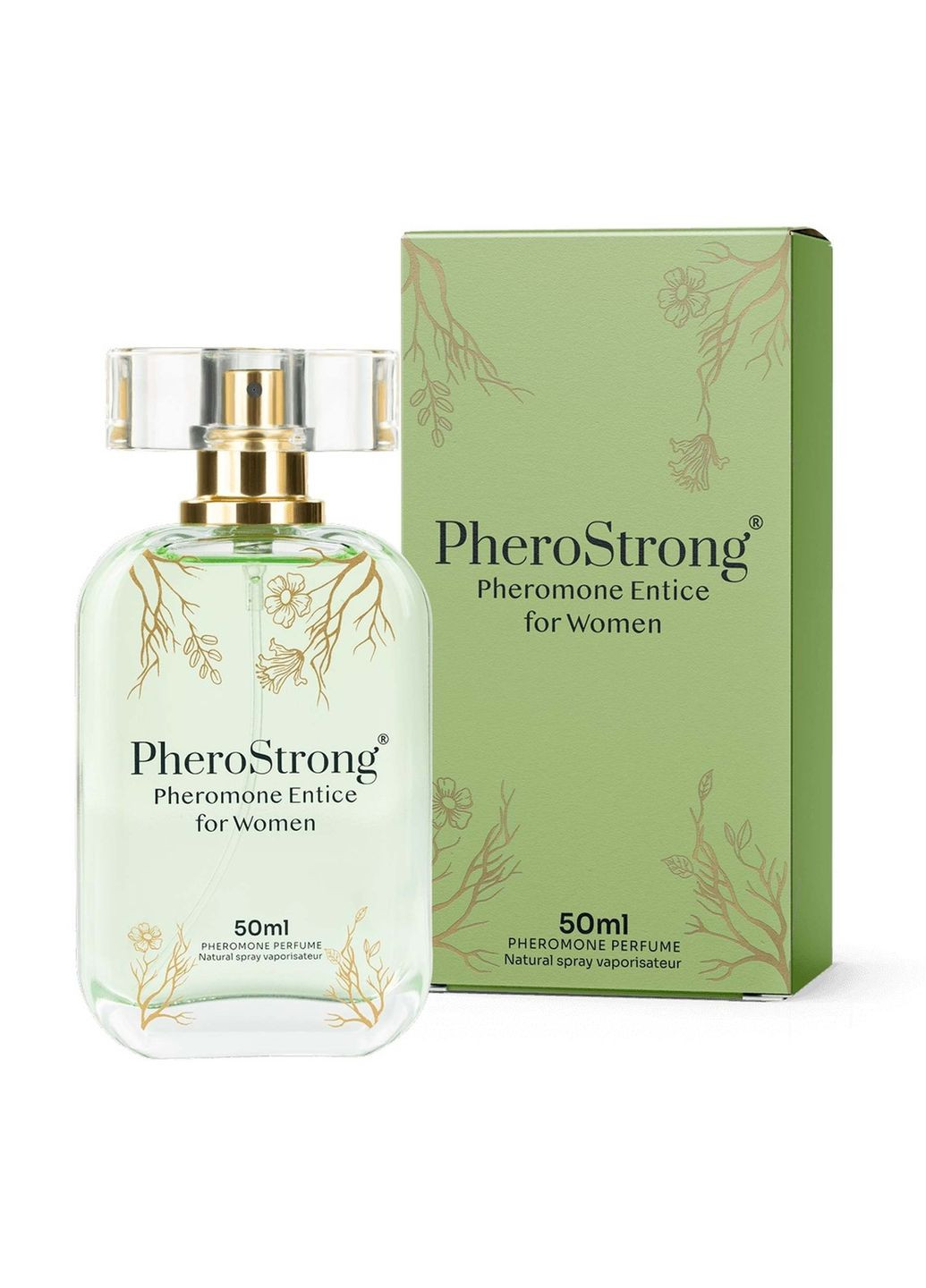 Духи с феромонами Entice для женщин, 50 мл PheroStrong (319158877)