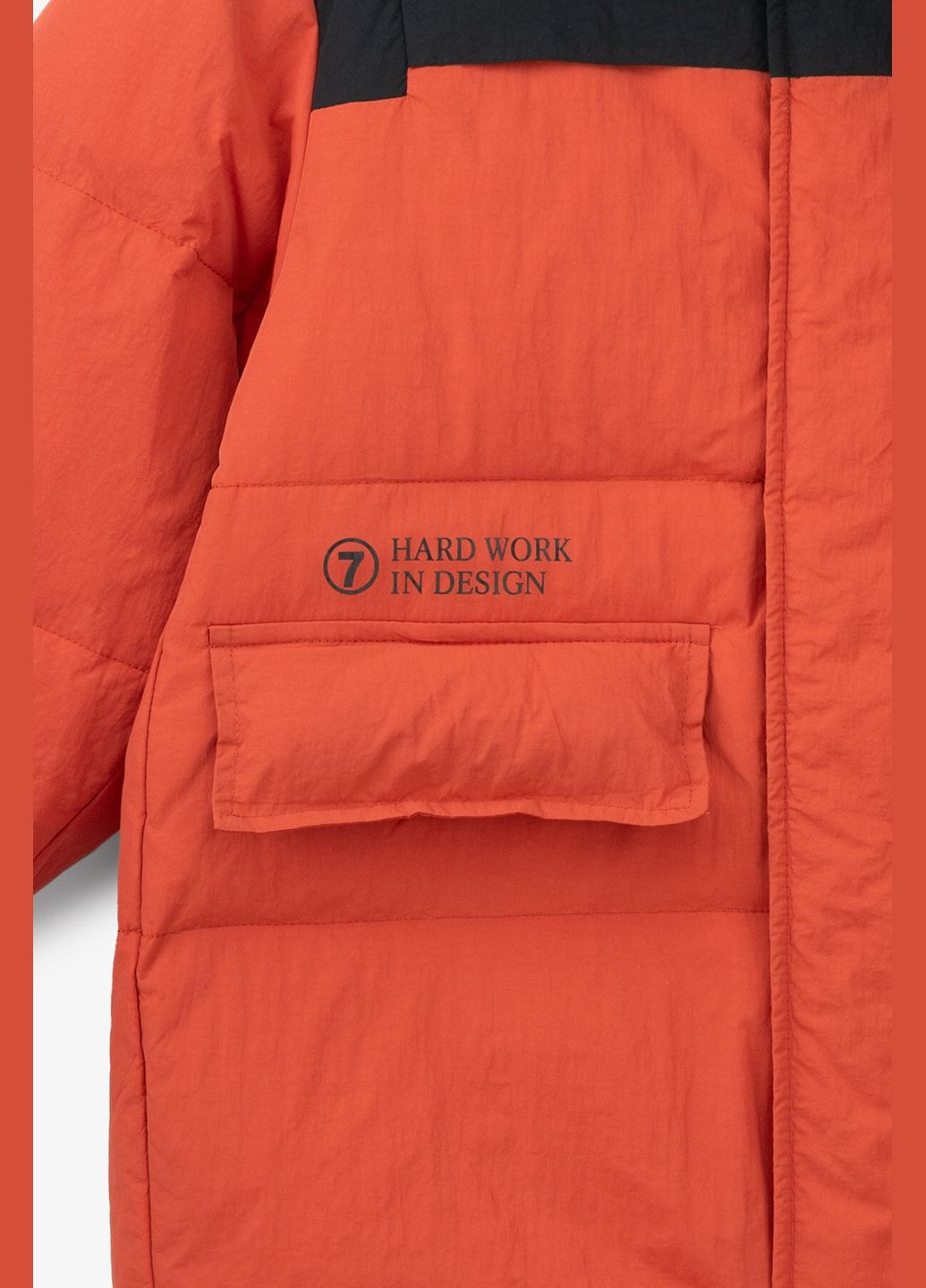 Терракотовая зимняя куртка для мальчика 88a05 134 см терракотовый shop (2000990605085) XZKAMI