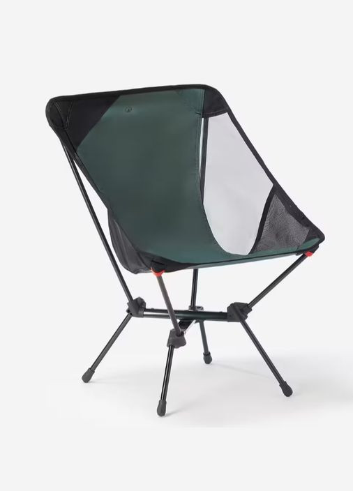 Складное Кресло Кемпинга (Пикника) до 110кг Высота 25см Синий Quechua (335052801)