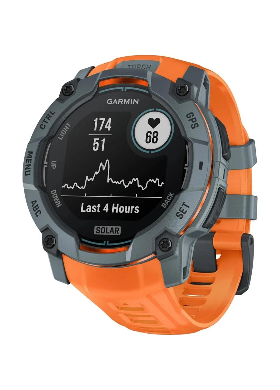 Смарт часы Instinct 3 50mm Solar Twilight with Solstice Band (010-02935-01) Garmin (329431400)