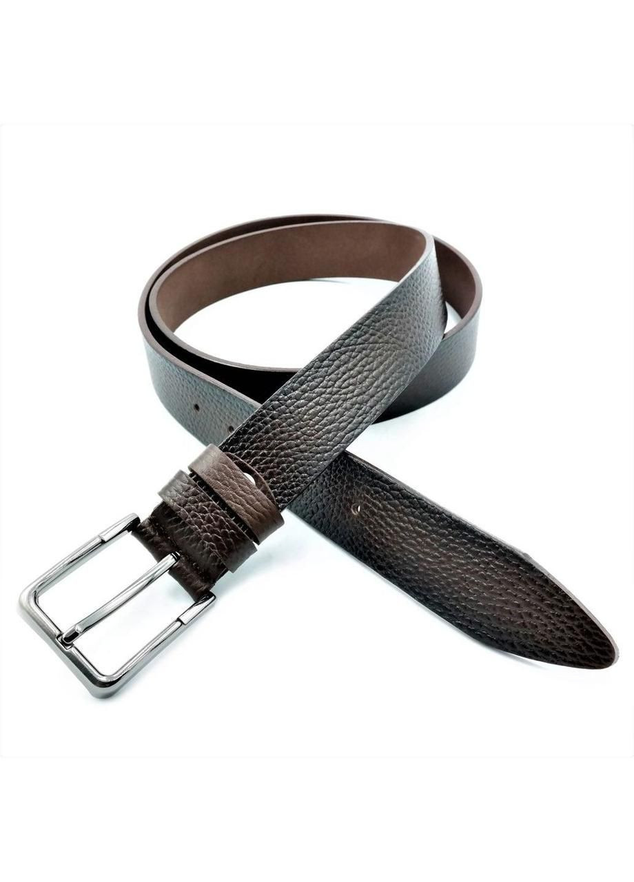 Мужской кожаный ремень стильный пояс для мужчин натуральная кожа ProDobro (364672084)