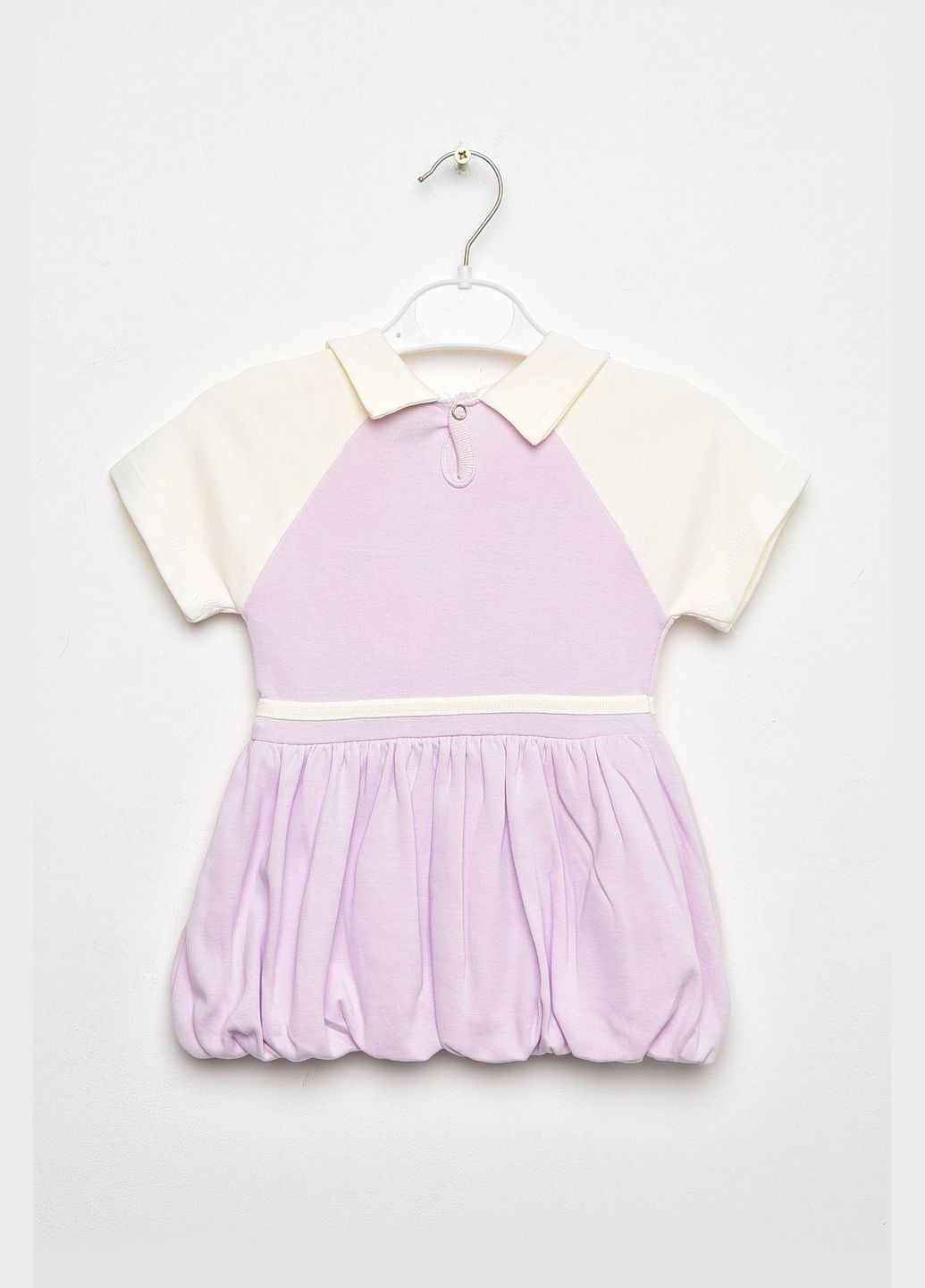 Сиреневое платье детское для девочки сиреневого цвета Let's Shop (334100620)