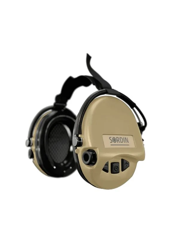 Тактичні навушники Supreme Mil AUX Neckband Sand (76308-05-S) Sordin (397434110)