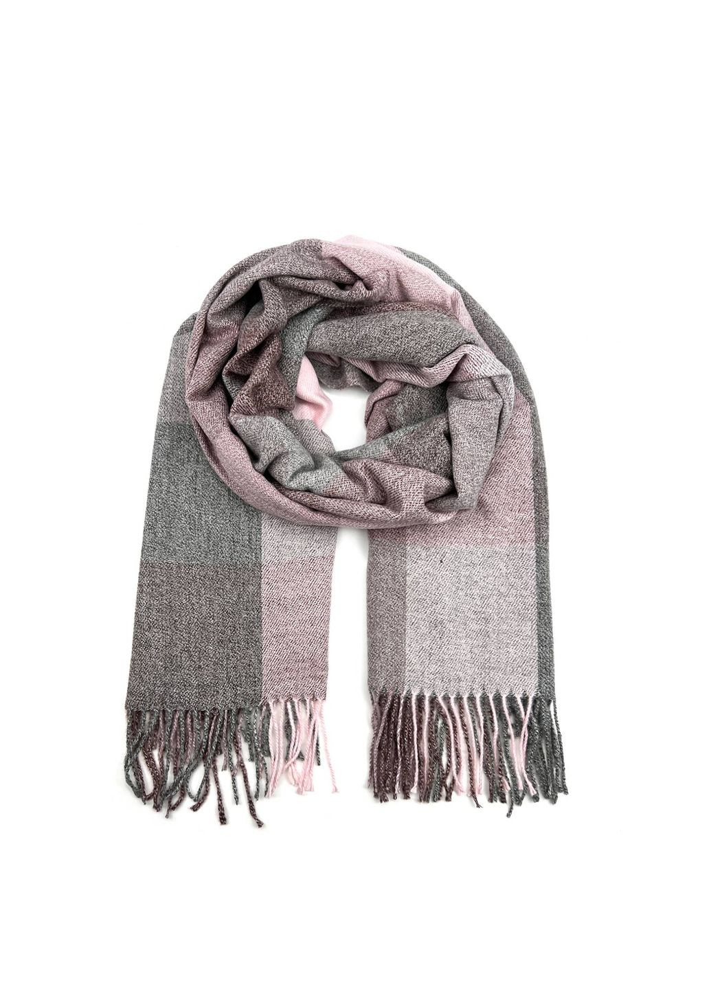 Палантин чоловічий клітинка кашемір ADAIR 946-195 LuckyLOOK 946-195M (322789826)