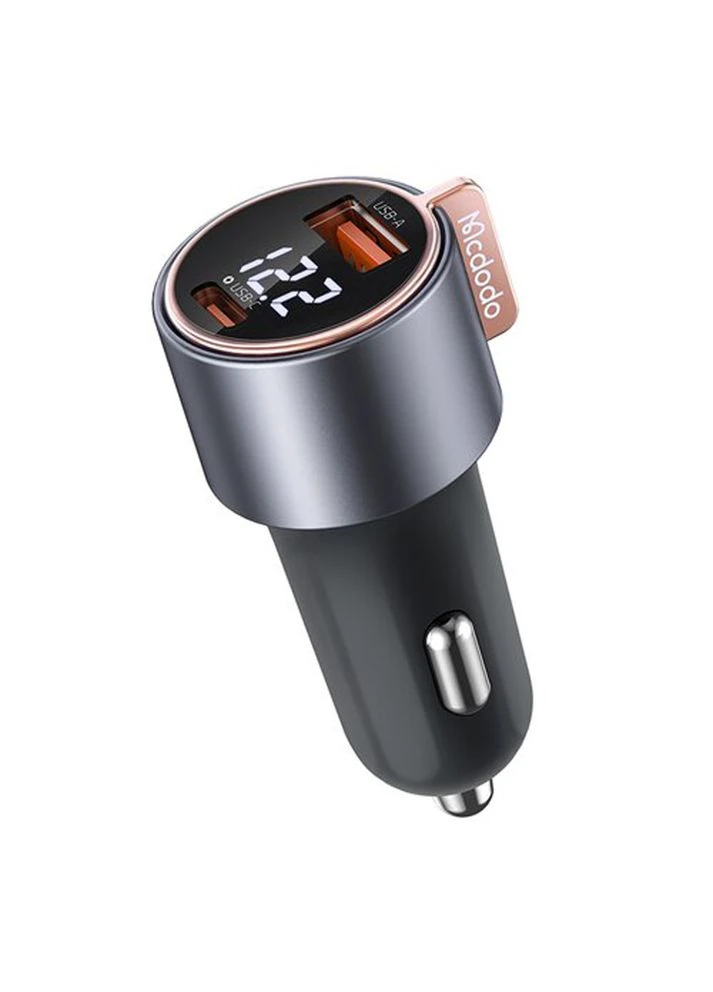 Автомобильное зарядное устройство 75W Digital Display 1C+1A PD Fast Car Charger CC-3690 Чёрный McDodo (393954352)