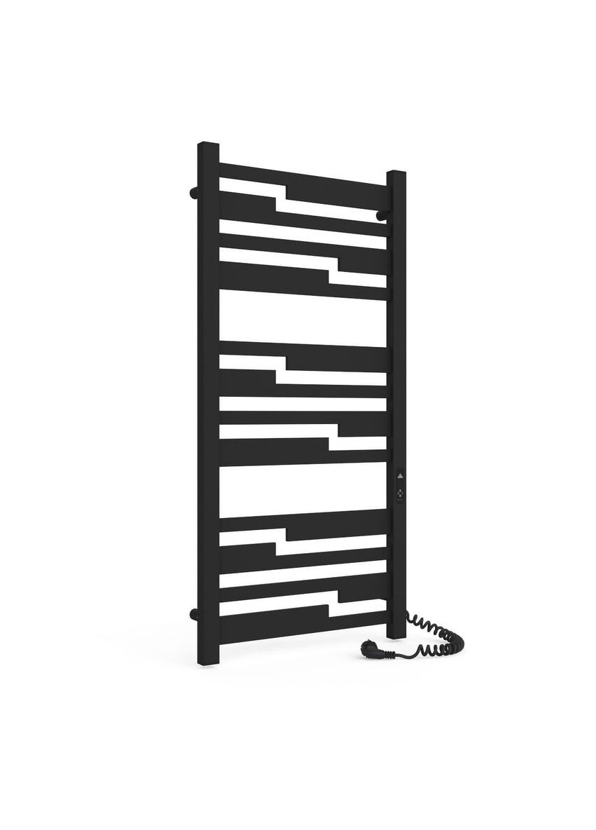 Электрический полотенцесушитель Зебра Тетрис ЧКЧ 12 500Х1100 Э П/П Laris (318681334)