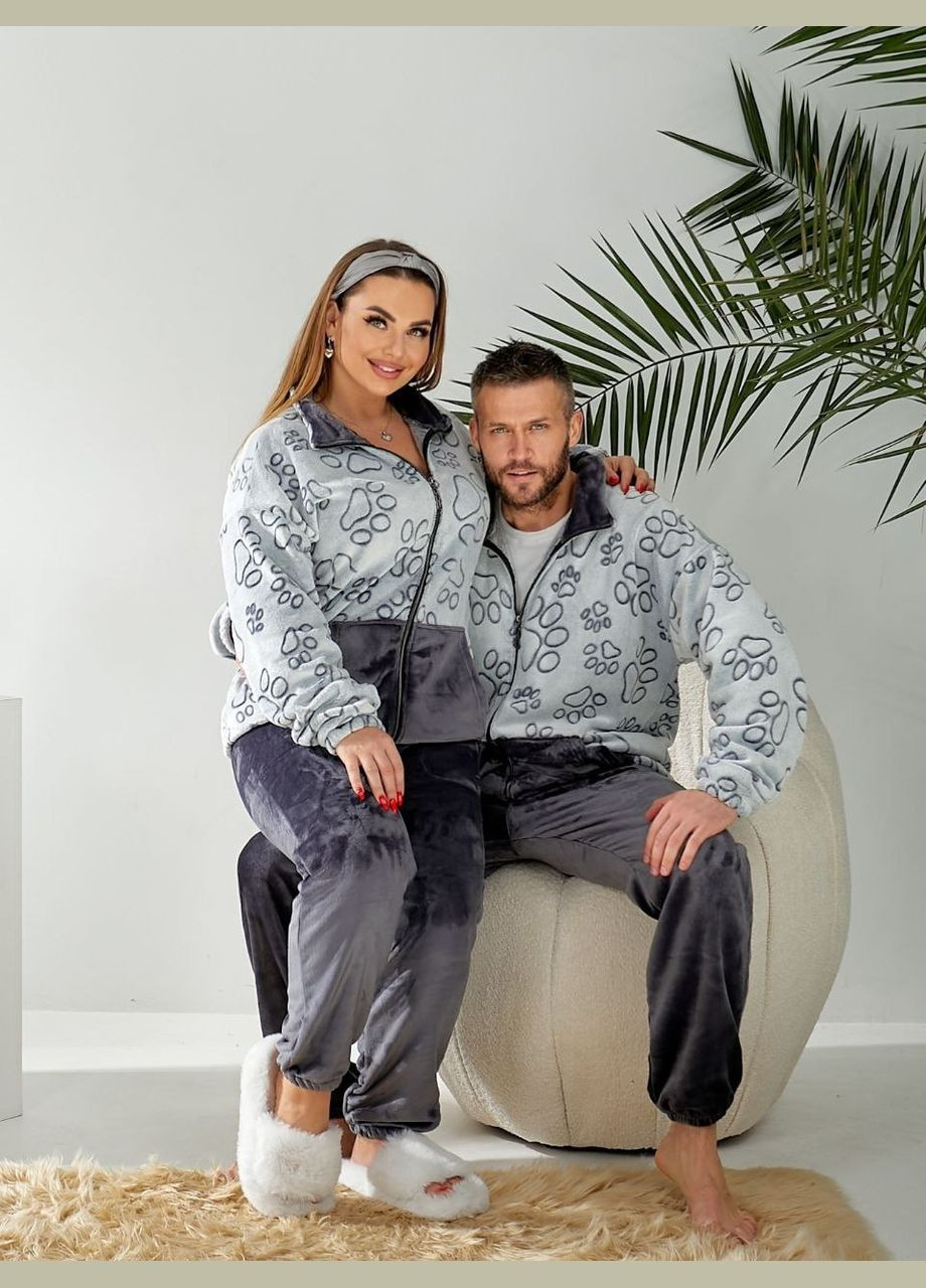 Серая пижама No Brand