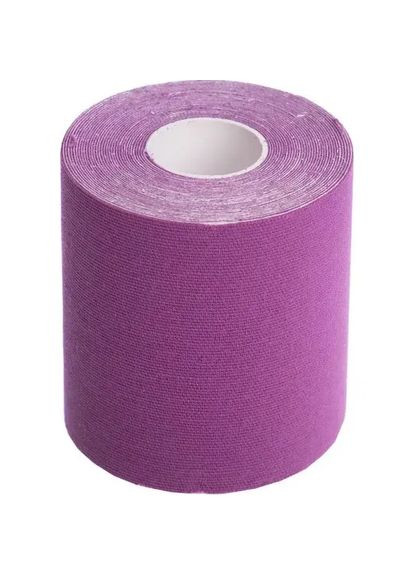 Кінезіо тейп 7.5 см х 5 м (кінезіологічна стрічка) фіолетовий No Brand (356116904)
