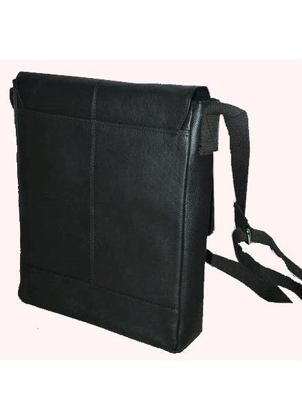 Жіноча шкіряна сумка, планшетка Чорна Livergy (348780772)