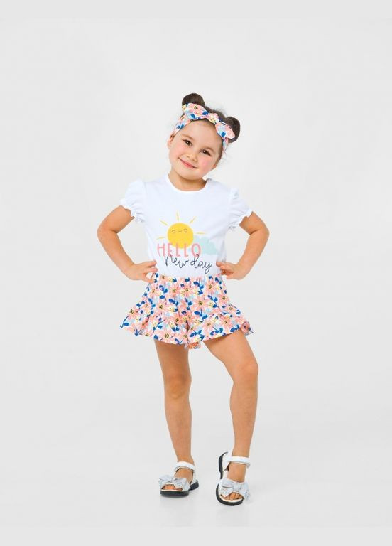 Шорты Персиковые цветы Smil (317313317)