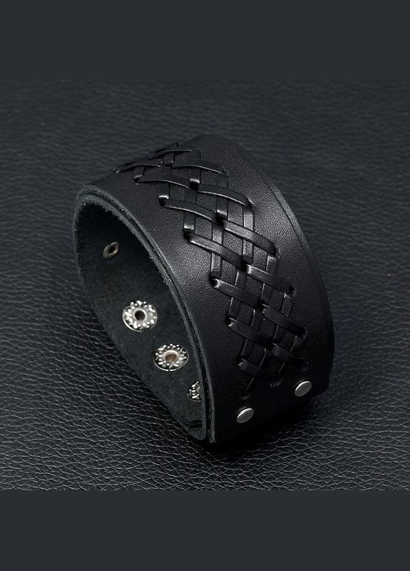 Браслет мужской кожаный на руку коричневый широкий Avalon 003-Кор (332054461)