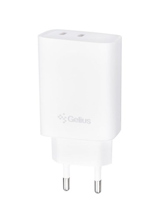 Мережевий зарядний пристрій Dos GP-HC062 40W 2Type-C White Gelius (337177187)