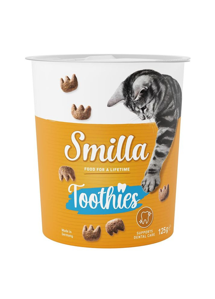 Зубные лакомства для кошек Toothies 125 гр 4062911016507 Smilla (266274748)