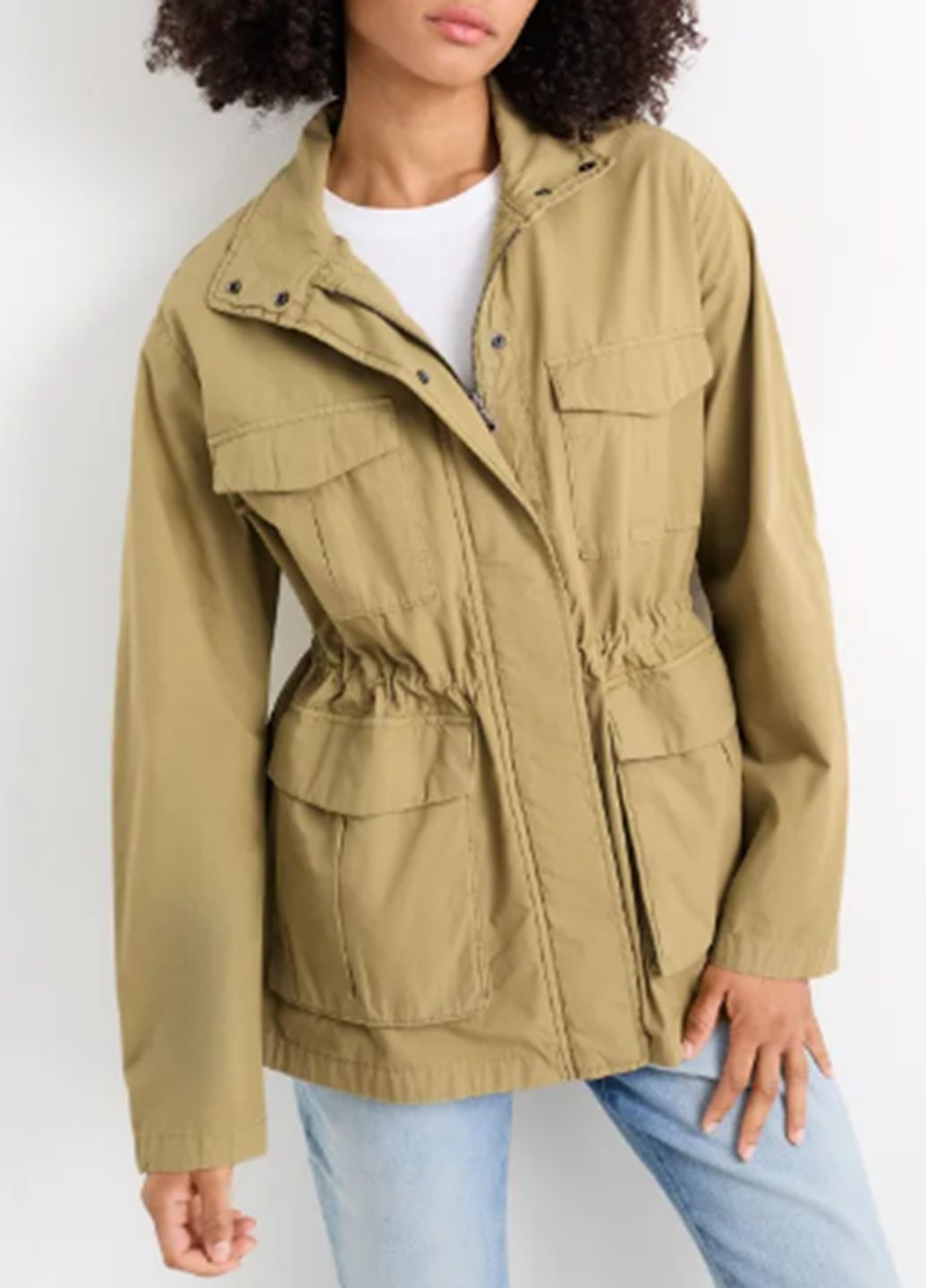 Зеленая демисезонная куртка C&A