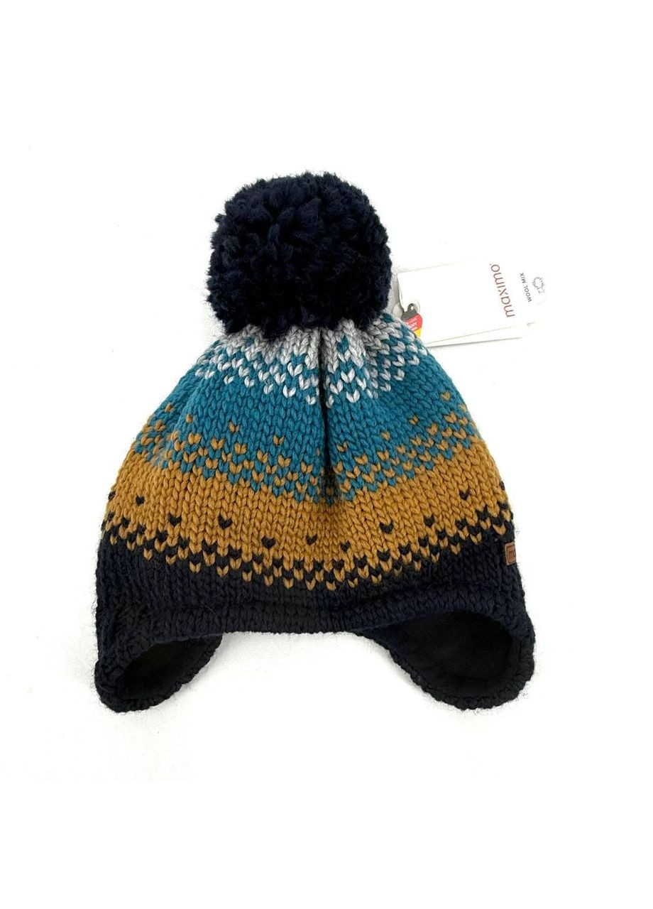 Шапка, арт. 291500, гірчично-синій, 51 MaxiMo (357204110)