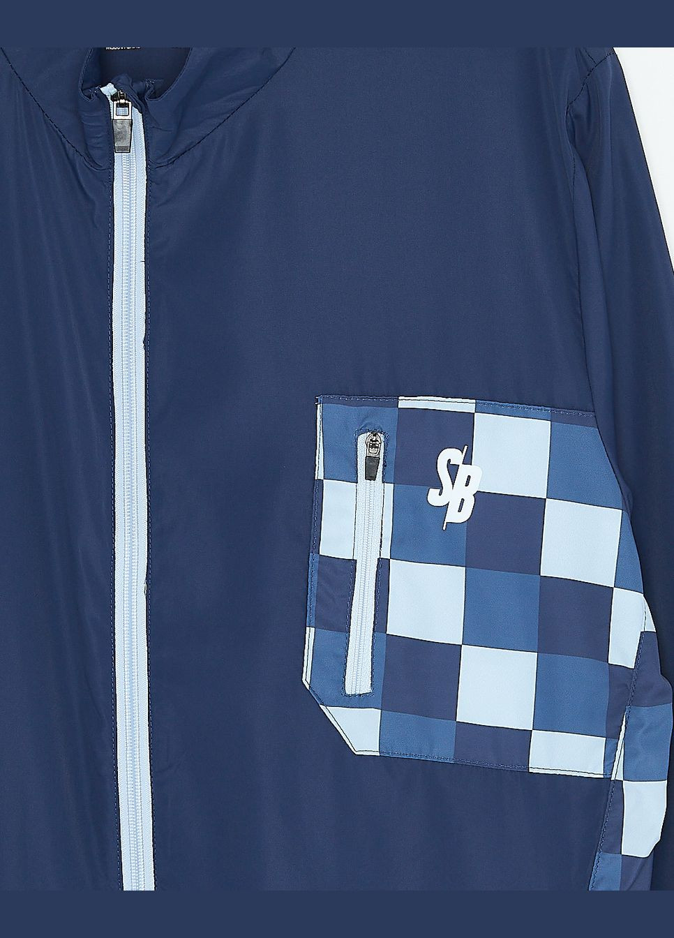 Вітровка,темно-синій-блакитний в візерунки, South Beach (301017974}