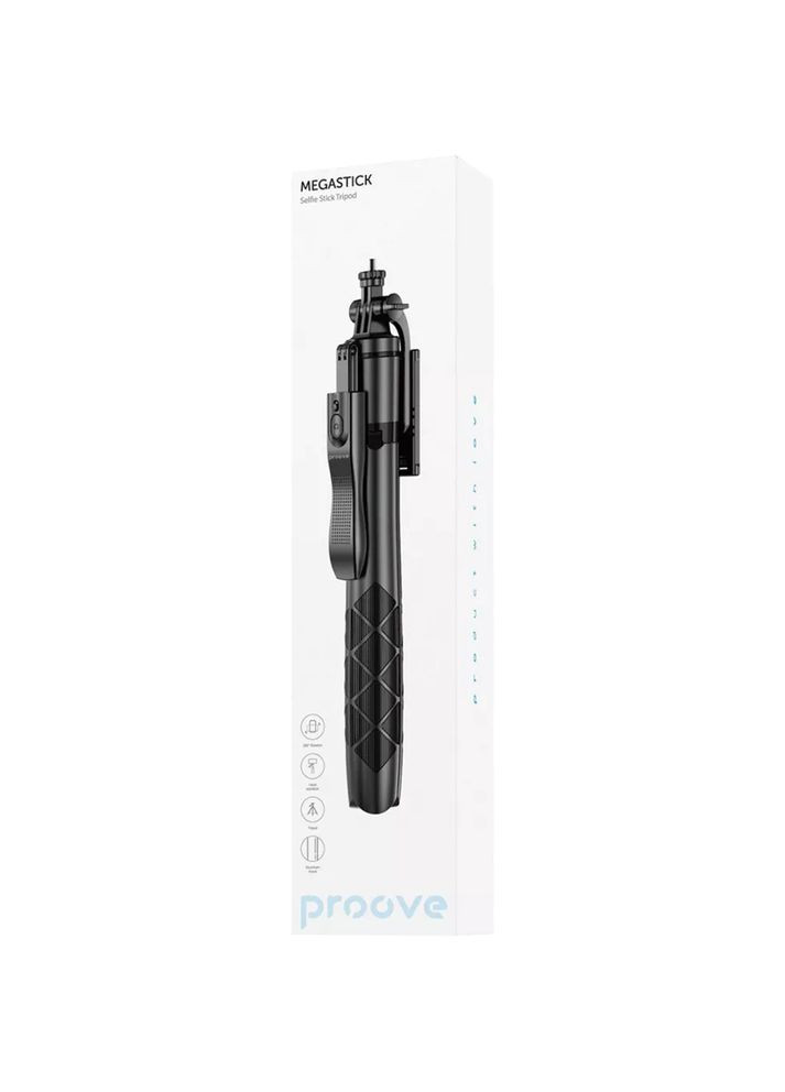 Монопод-трипод MegaStick Selfie Stick Tripod Black (55812) Proove (307994286)
