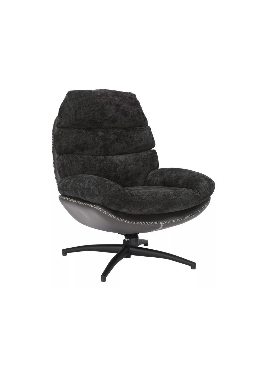 Крісло GISELLE чорне Тк.242 / чорне синт. Тк.244 GISELLEC Signal (372178778)