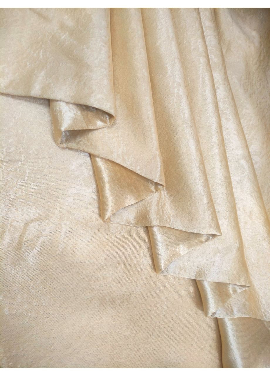 Комплект Штор Софт Блэкаут шампань 2 шт 250х240 No Brand (353833910)