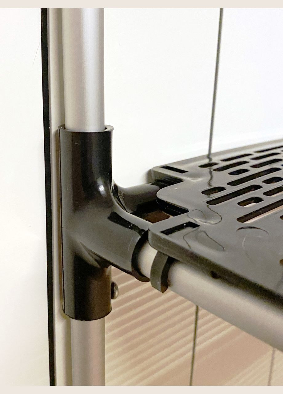 Регульована 2-поверхова металева сушарка для взуття та дрібних речей на батарею опалення Trol-2 Metaplant (300854236)