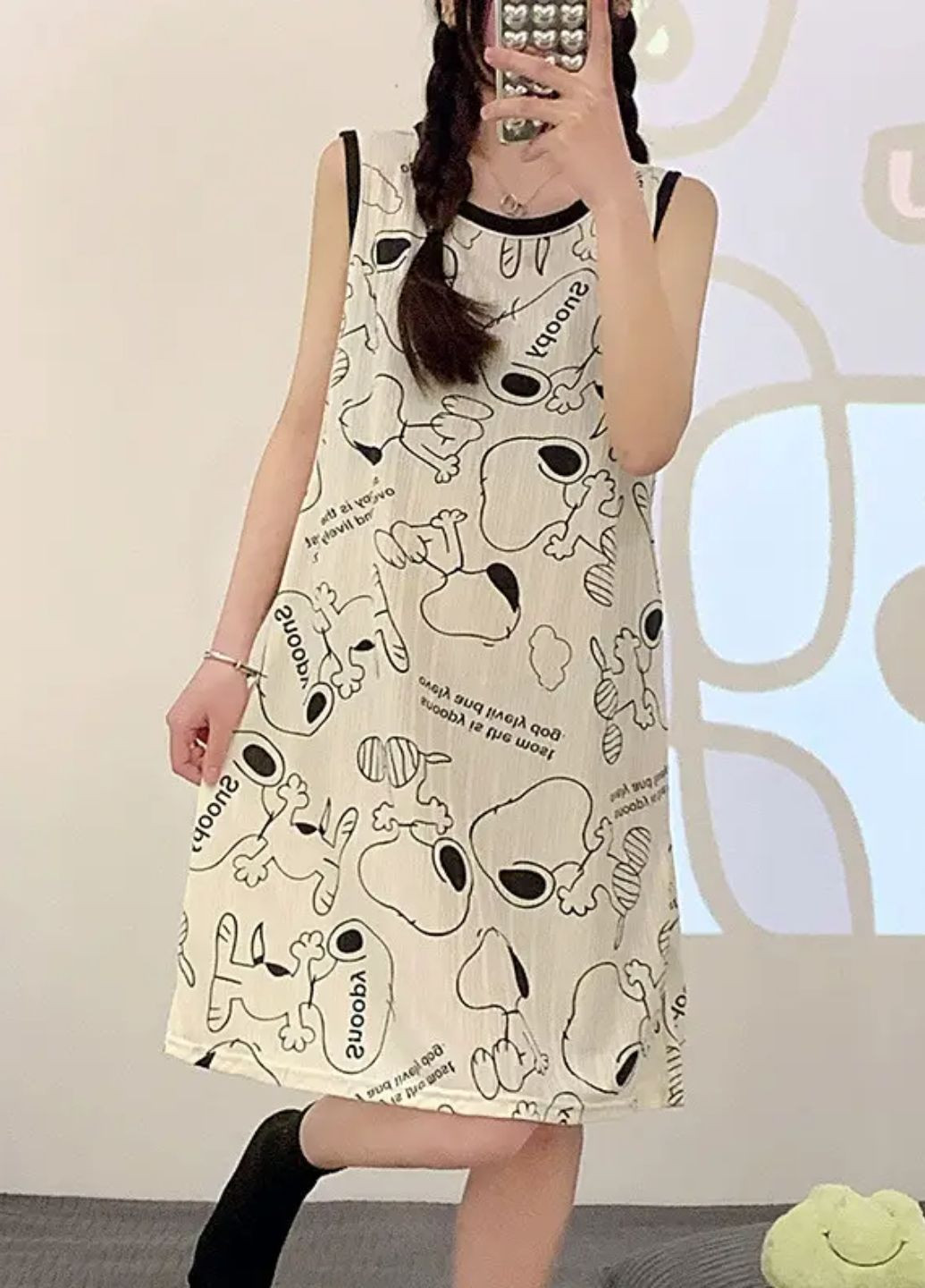 Жіноча нічна сорочка без рукавів сукня для дому Fun and Comfort (1710-42) Macarena (322111953)