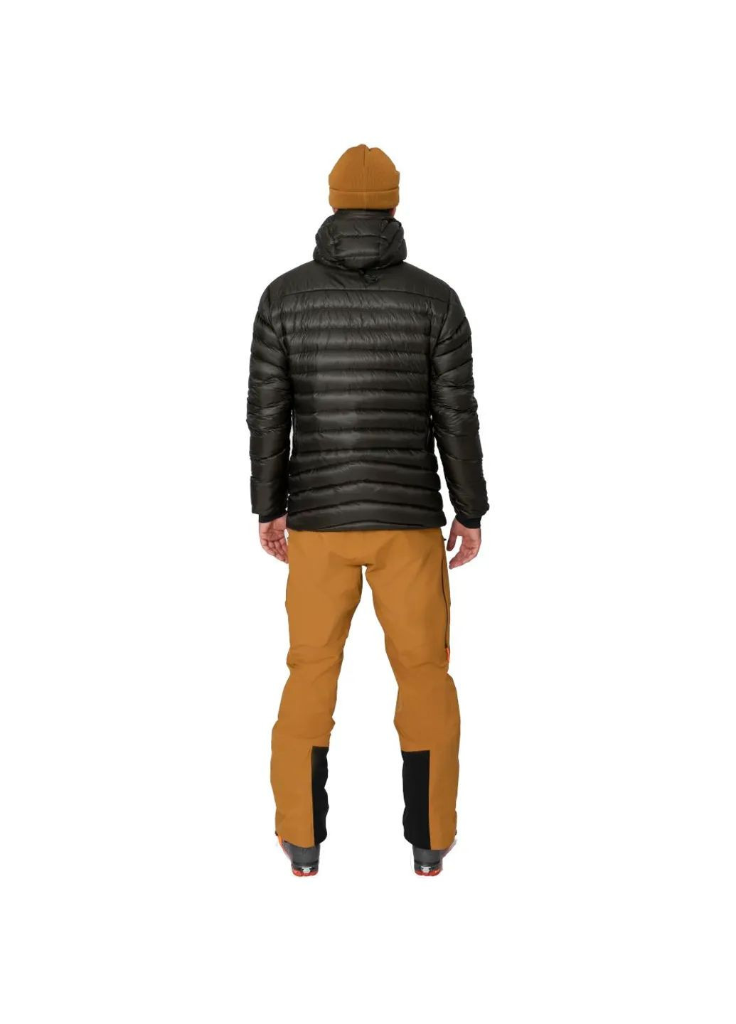 Черная демисезонная куртка ortles med 3 rds dwn mns Salewa