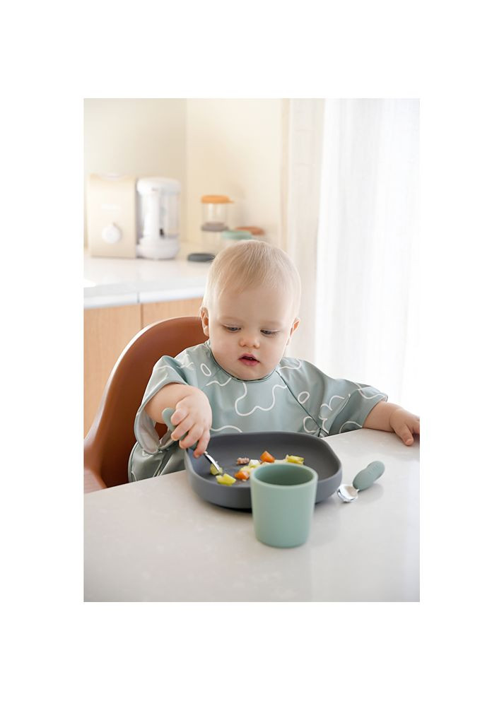 Набор ложка и вилка металлическая 10+, арт. 913580 Beaba (369165271)