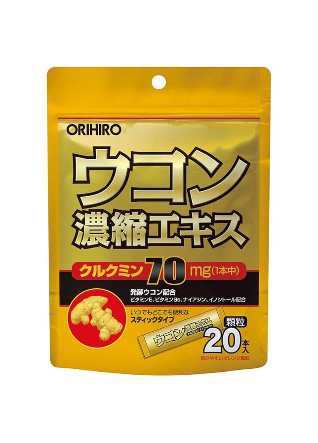 Концентрированный куркумин укон EX (20 дней) 20 стиков Orihiro (307090964)