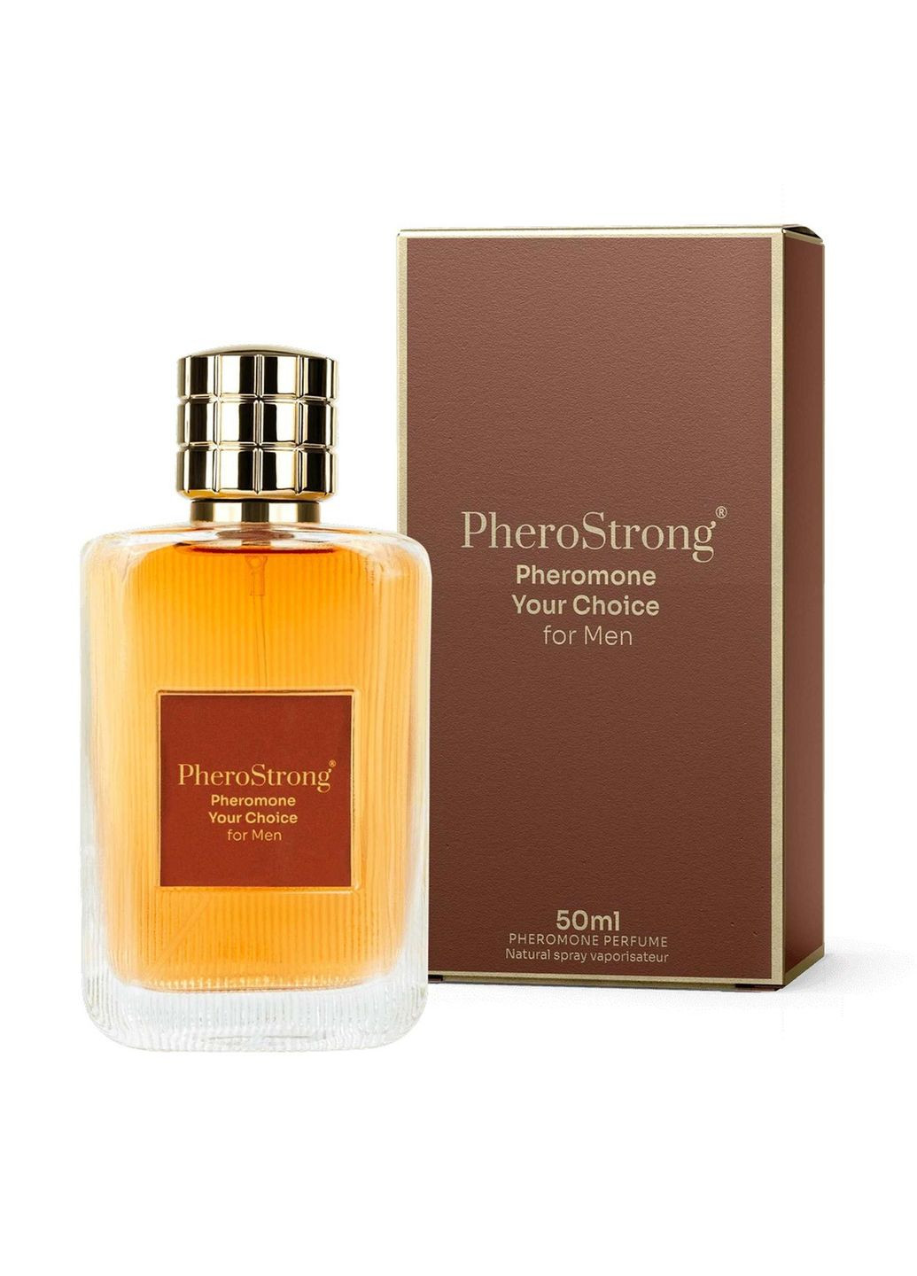 Парфюмы для мужчин Your Choice for Men с феромонами, 50 мл PheroStrong (315345509)
