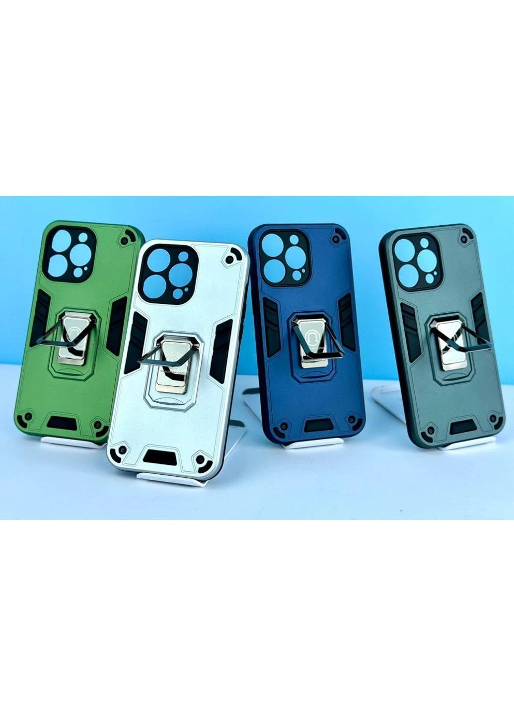 Чехол Iron Warriors Separate Camera для iPhone 14 Pro Max Темно-зеленый No Brand (382775620)