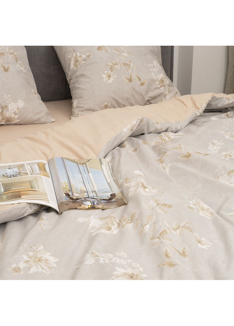 Комплект постільної білизни Євро Ранфорс 24324 Viluta (365289469)